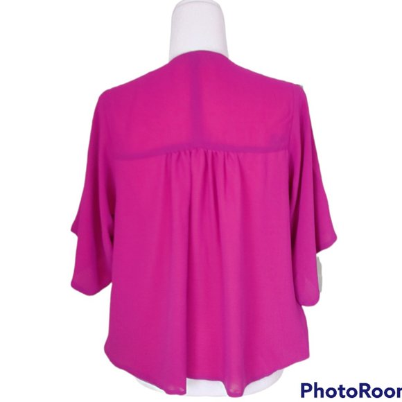 Forever21 Colorblock Dolman Sleeve Top - Size Medium - Picture 4 of 4